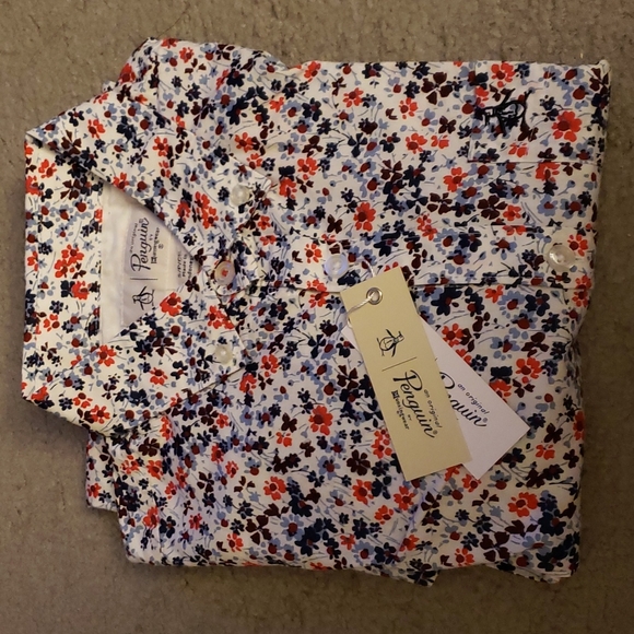 Original Penguin Other - Original Penguin Floral Flower Dress Shirt